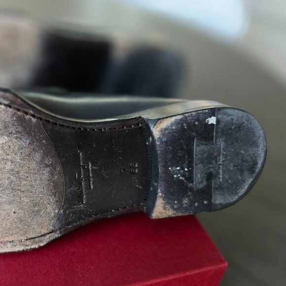Salvatore Ferragamo Gray Penny Loafer | US 7 EE | Rare | Excellent main image 8